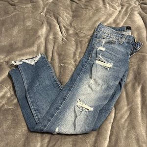 Flying monkey ripped jeans